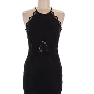 H&M Elegant Black Lace Dress